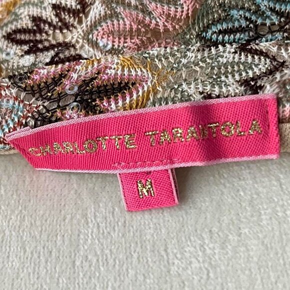 Charlotte Tarantola Bohemian Knit dress size M - Picture 3 of 3